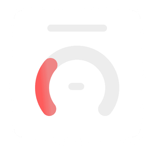 Vereinfachtes UI einer runden Fortschrittsleiste.